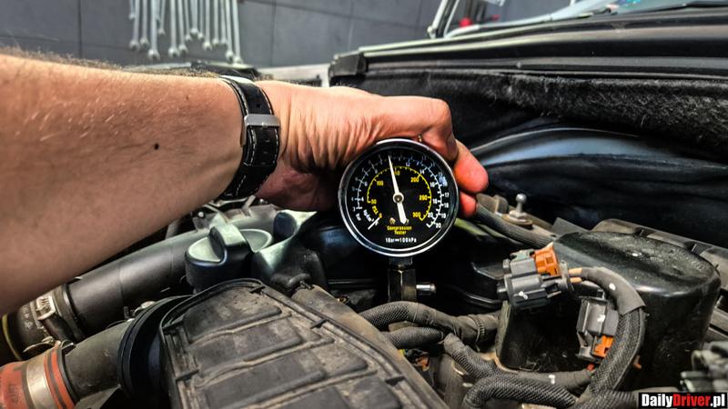 Diagnostyka przedmuchów silnika