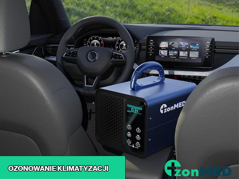 Dezynfekcja ozonem w aucie