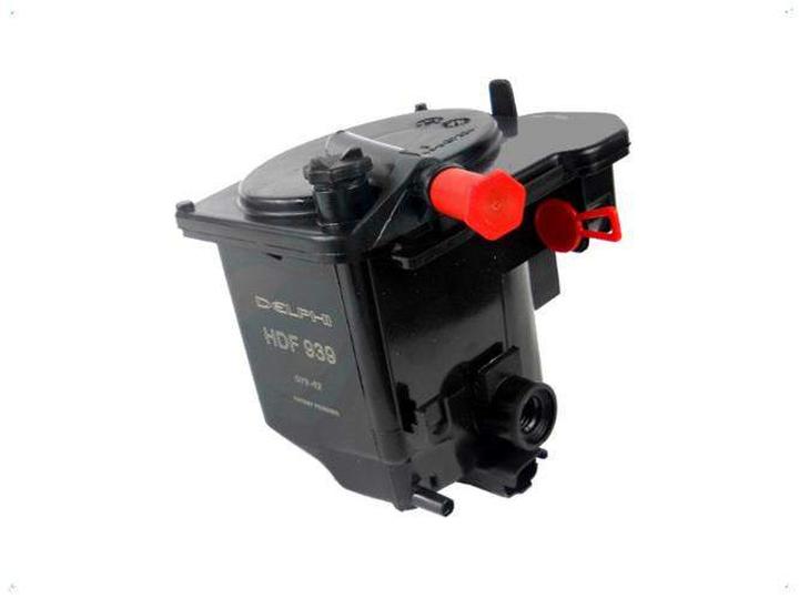 Zewnętrzny i wewnętrzny filtr paliwa