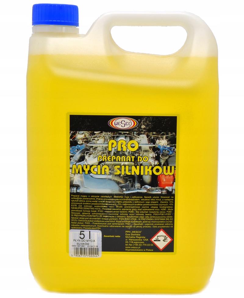 Płyny do mycia silnika