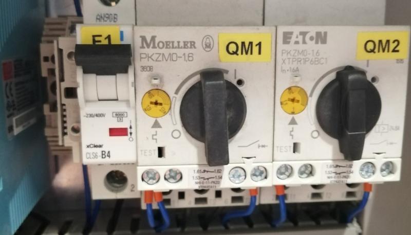 Zabezpieczenie silnika trójfazowego